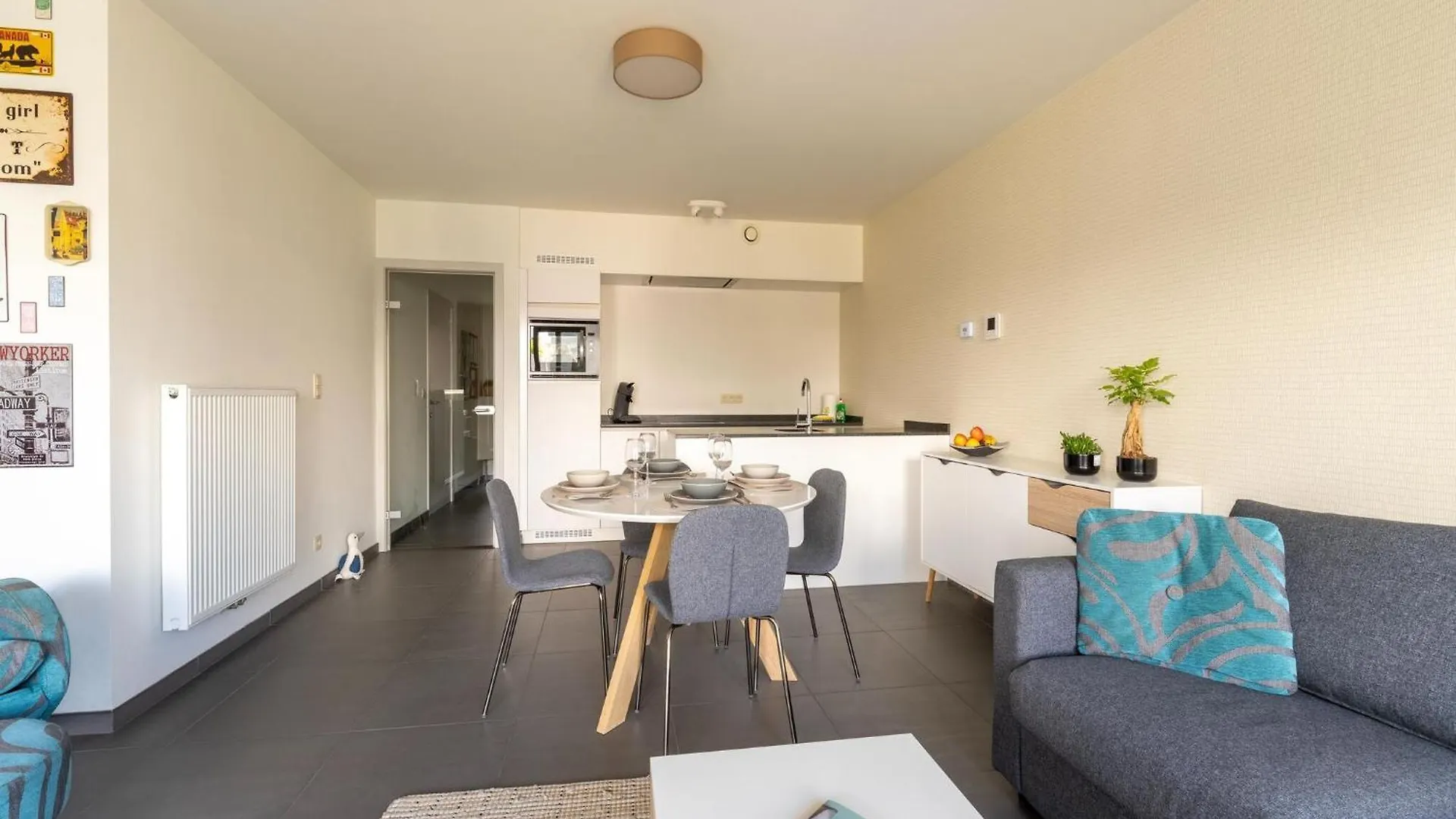 Cozy 2-Room Apartment In The Center Of Ostend Belgium
